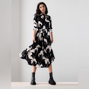 Psophía Vazquez De Castro Silk Floral Maxi Dress